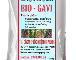 Cung cấp Men Sinh Học cao cấp BIO - GAVI dùng cho cây trồng