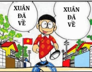 Hình ảnh chế vui về tết 