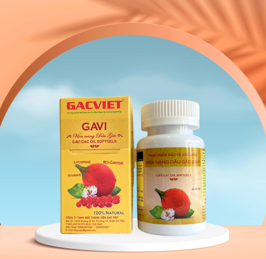 Viên Nang Dầu Gấc Gavi