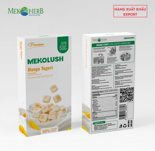 SỮA CHUA XOÀI SẤY THĂNG HOA MEKOLUSH