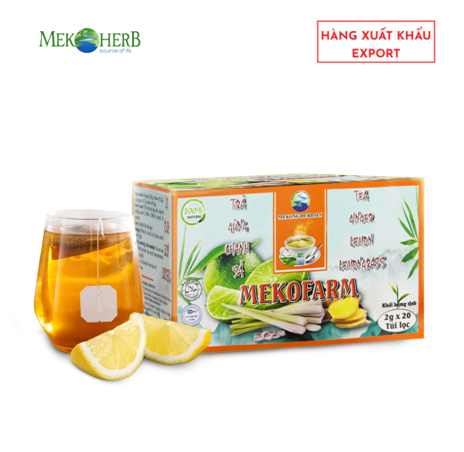 TRÀ GỪNG CHANH SẢ